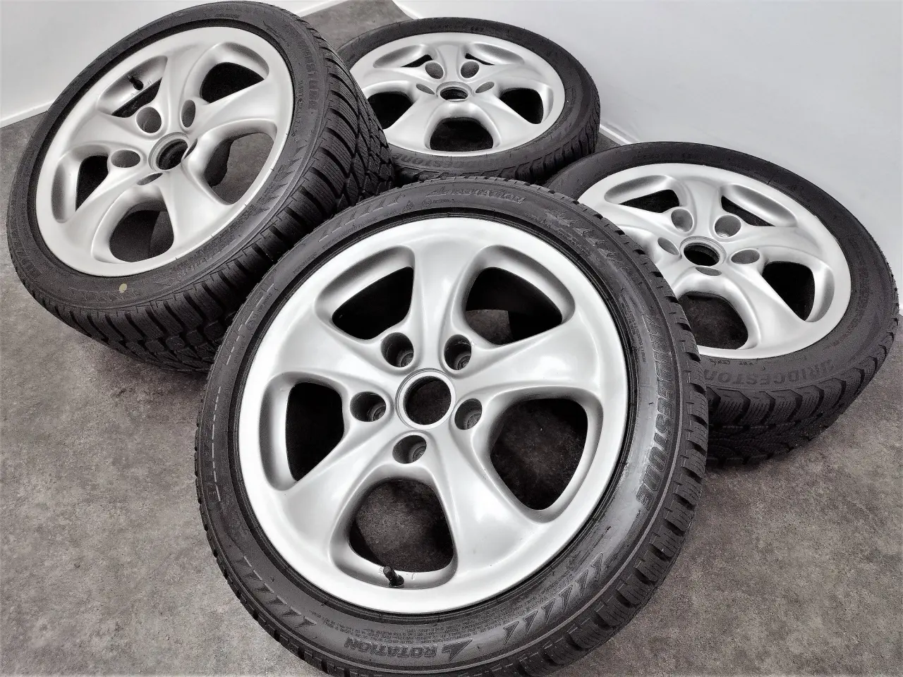 Billede 2 - 5x130 17" ET55 PORSCHE 911/996 vintersæt