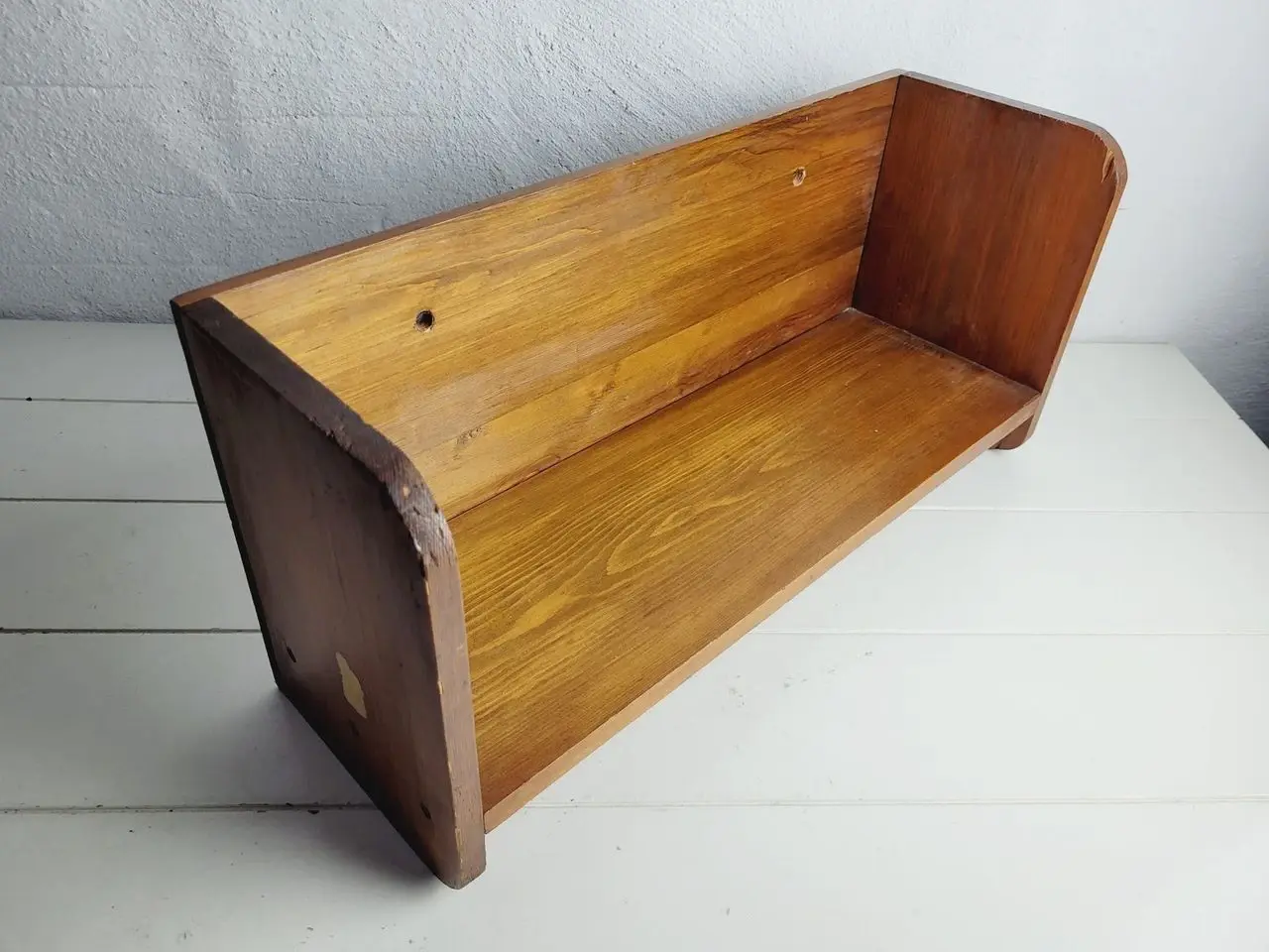 Billede 2 - ⭐️- Rustik Smukke Retro Hylde fra 60érne