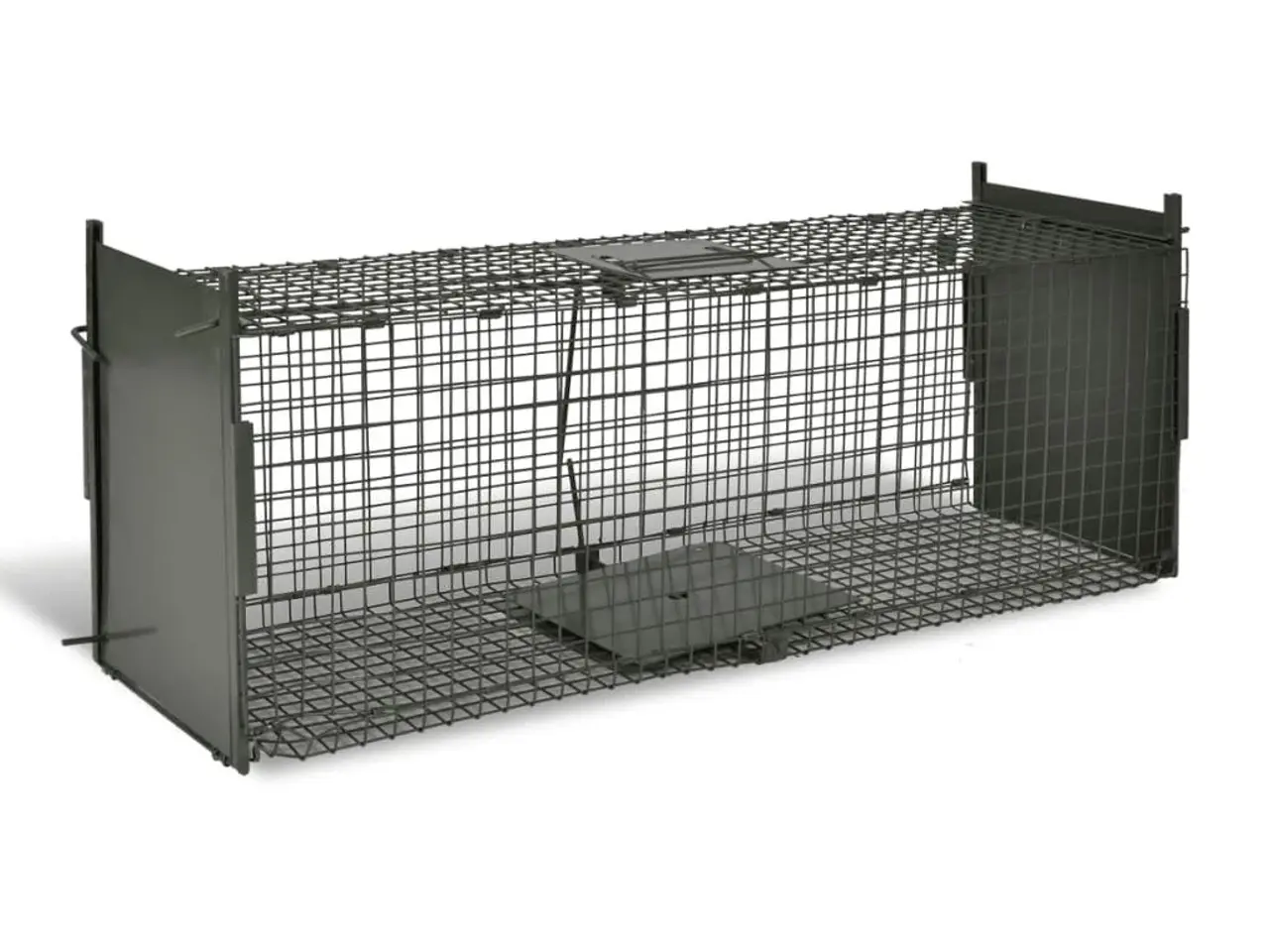 Billede 5 - Levende fælde med 2 døre - stålbur til skadedyrsbekæmpelse, 100 × 26 × 31 cm