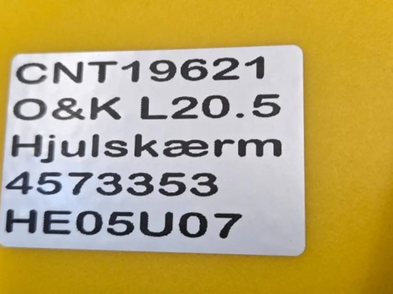Billede 10 - O&K L20.5 Hjulskærm 4573353