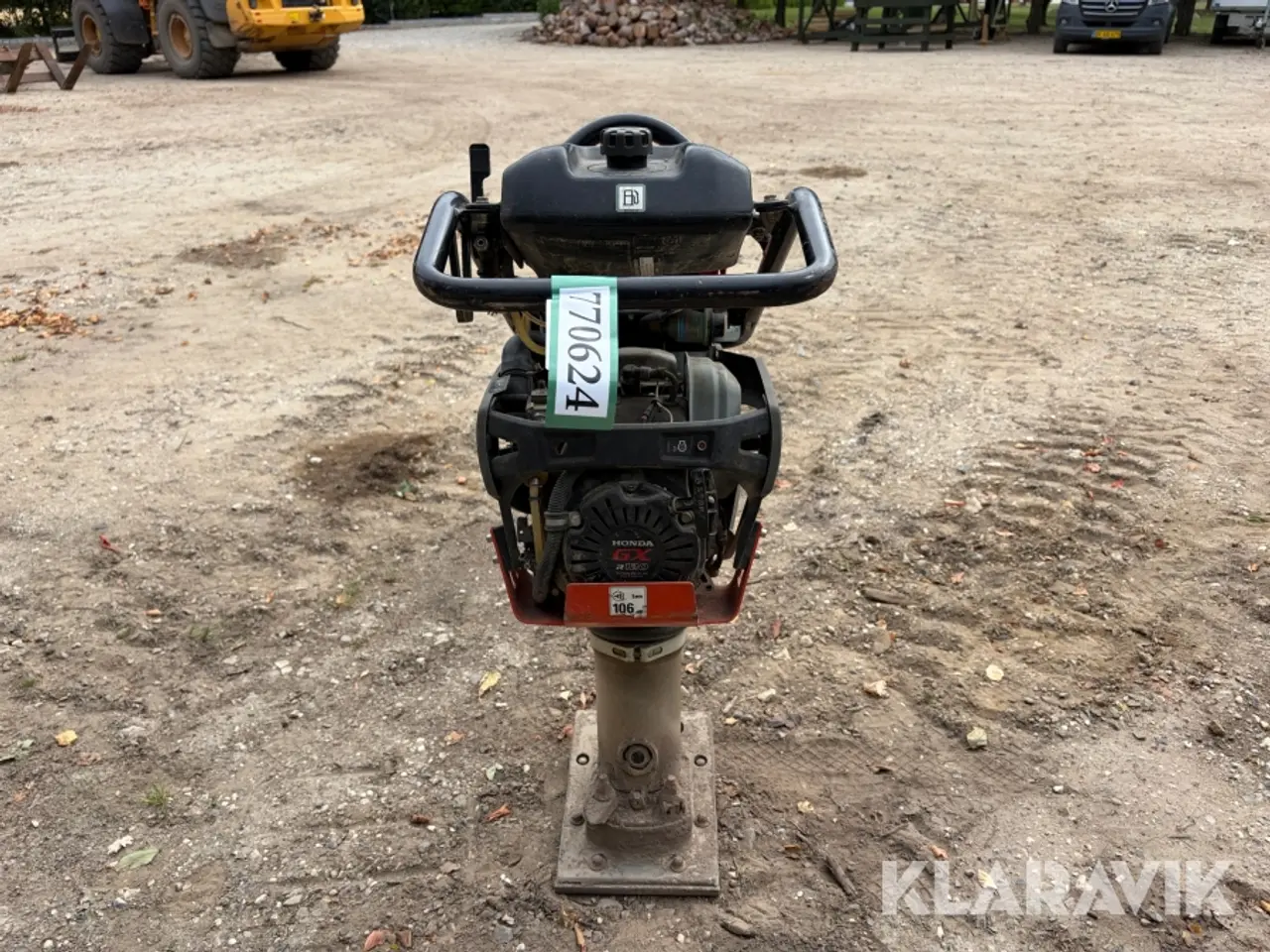 Billede 4 - Pladevibrator Husqvarna LT 5005