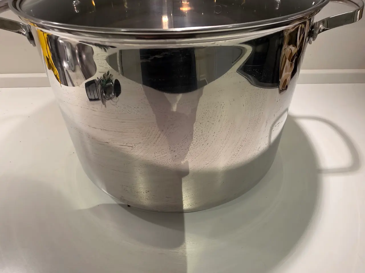 Billede 1 - 9 liters gryde med glaslåg, IKEA, SOM NY