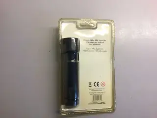 ((( LED lommelygte med laser )))