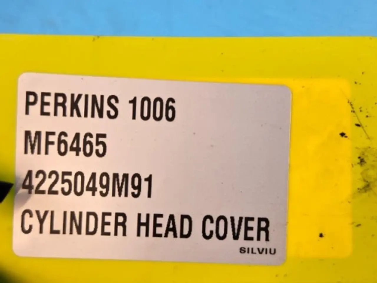 Billede 15 - Perkins 1006 Cylinderhoved Dæksel 4225049M91