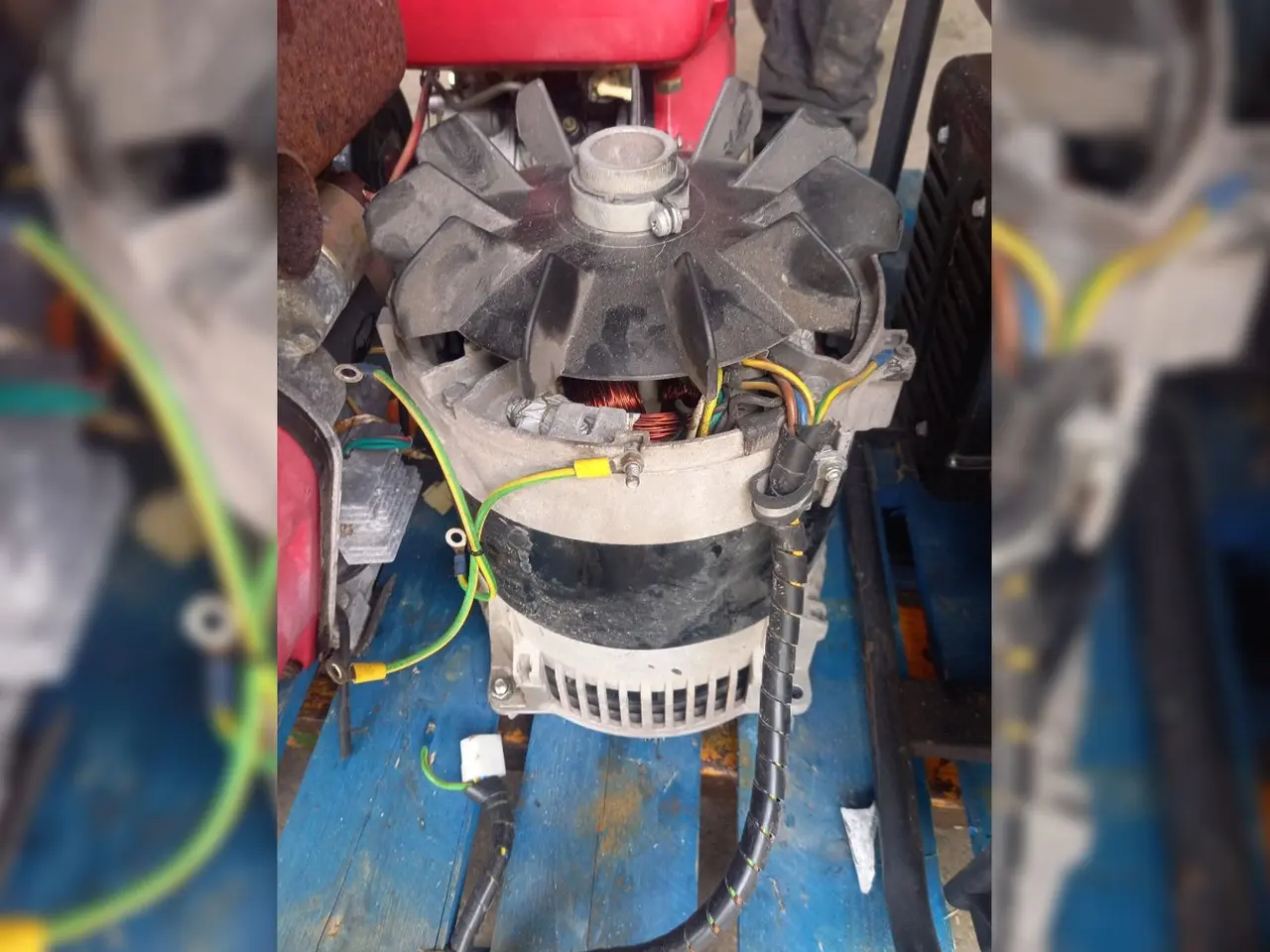 Billede 3 - Motor Air Cooled Diesel / Mecc alte. 