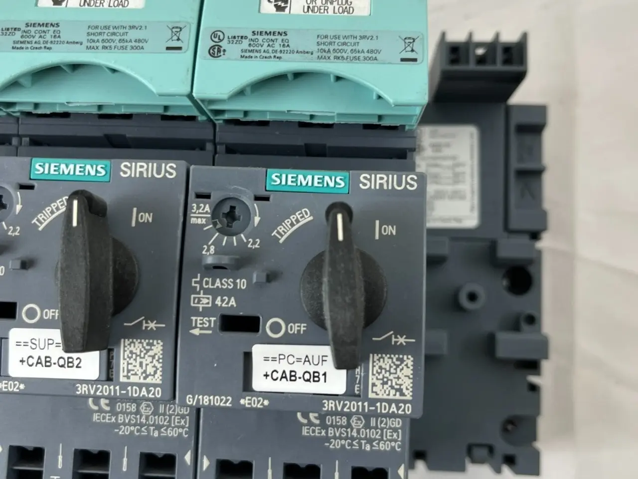 Billede 5 - Siemens Sirius 3RV2011 Motor Starter parti 3x MPCB
