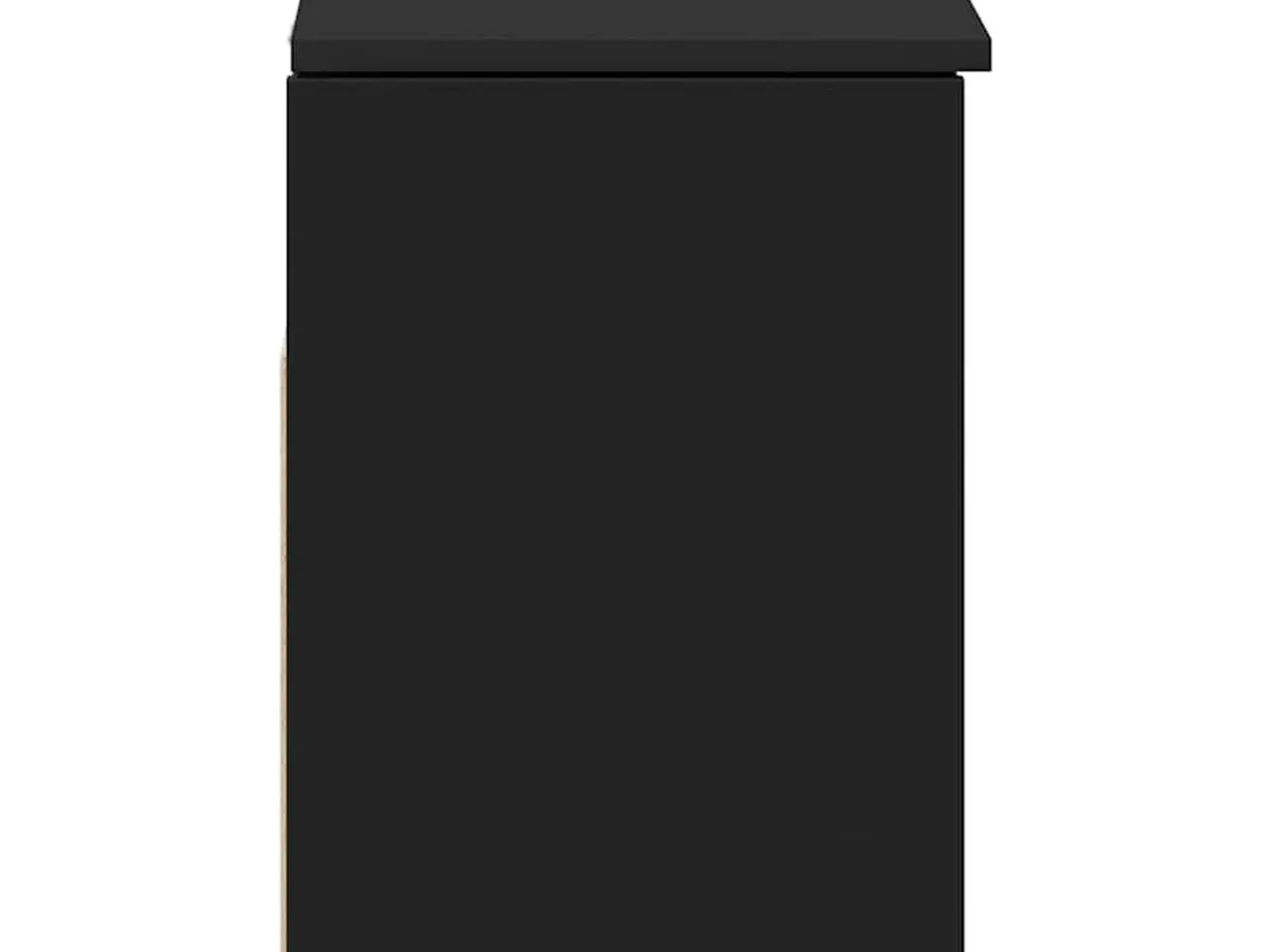 Billede 5 - Skobænk 102x30,5x45 cm konstrueret træ sort