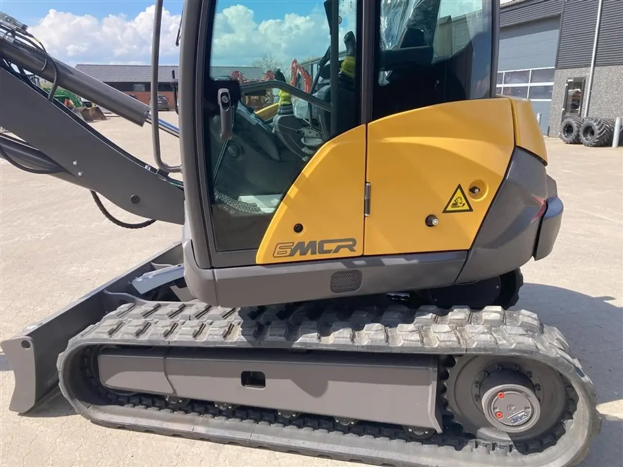 Billede 8 - Mecalac 6 MCR 6 tons kompact minigraver på gu.bånd