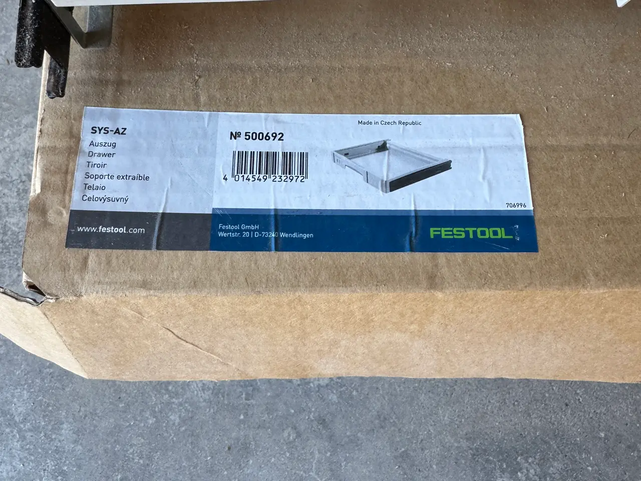 Billede 1 - Festool skuffer