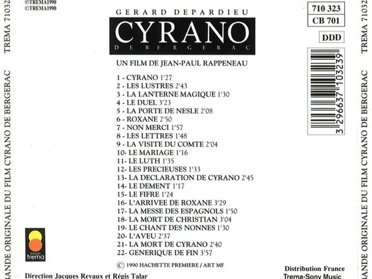 Billede 4 - Jean-Claude Petit – Cyrano De Bergerac… – CD