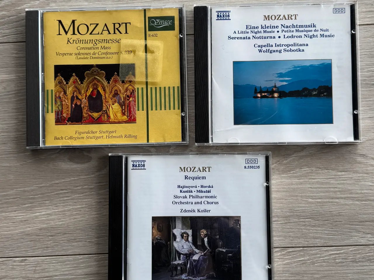 Billede 1 - MOZART - KLASSISK MUSIK 3 CD’ER