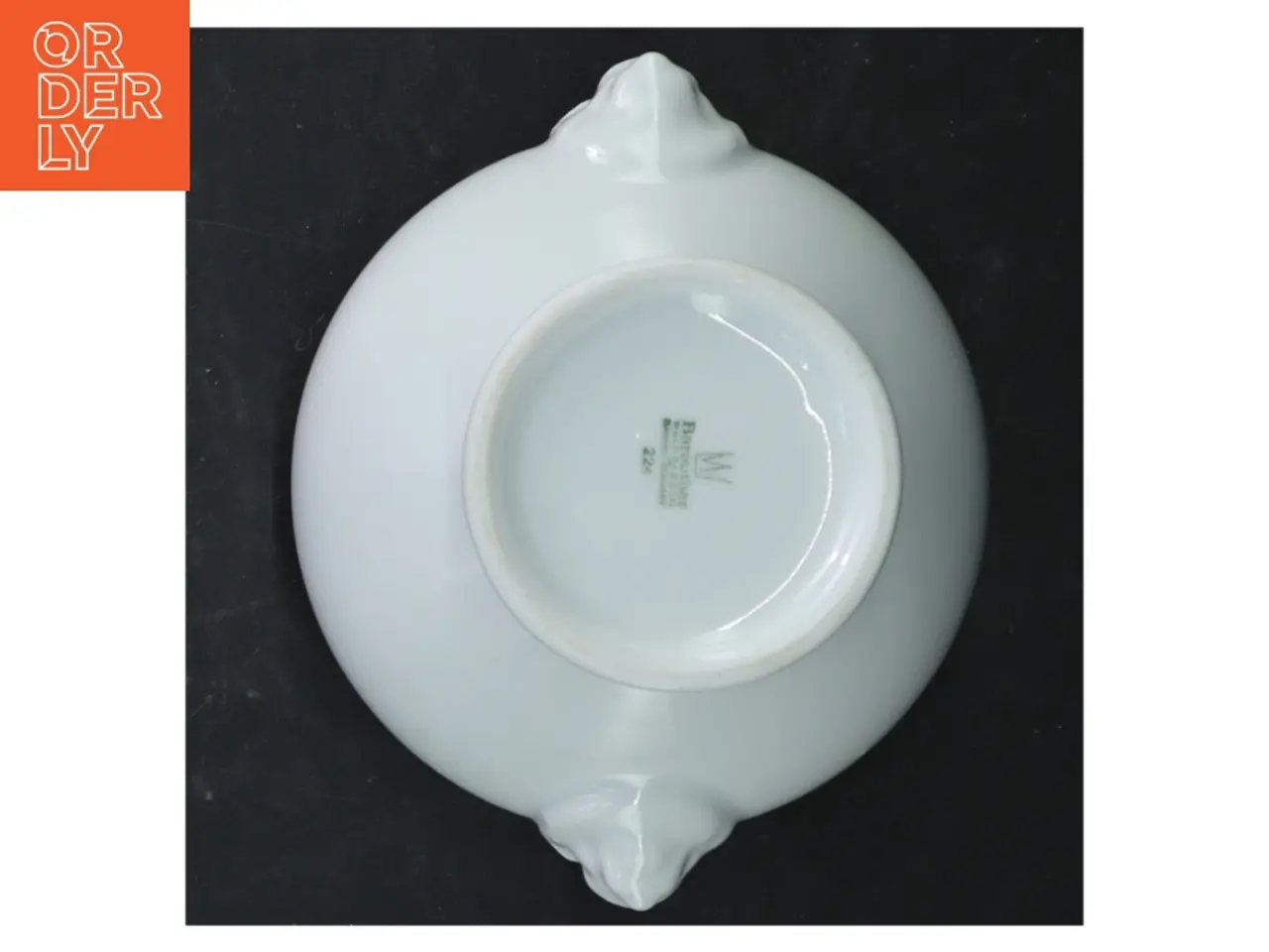 Billede 2 - Hvid porcelænsskål fra Bareuther (str. Ø. 11 cm)