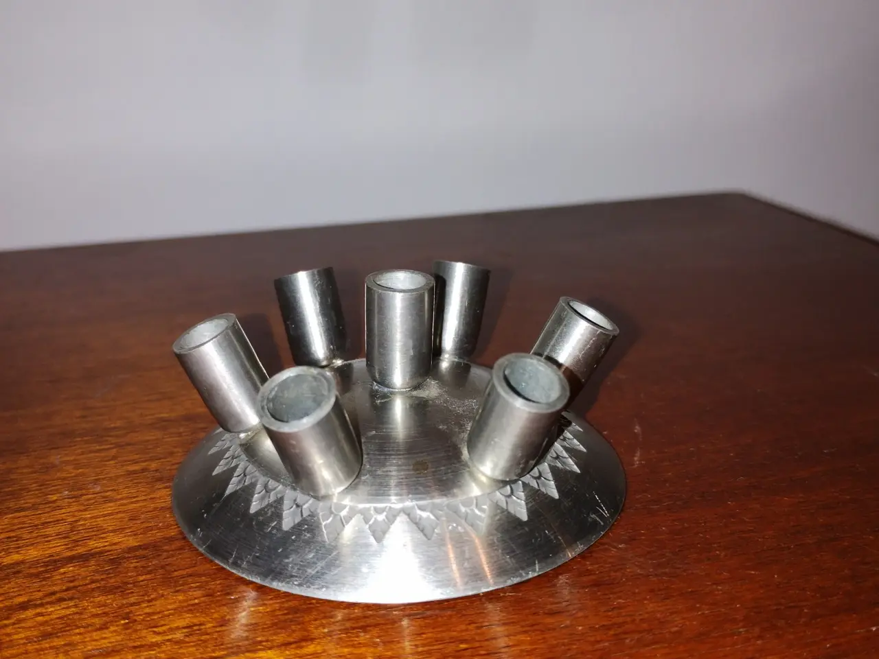 Billede 2 - Real Pewter tin lysestage