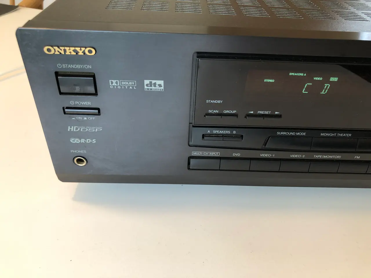 Billede 2 - ONKYO TX-DS474 AV Control Receiver 5.1 Dolby Digit