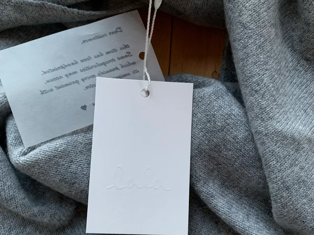 Billede 2 - Lala Berlin cashmere tørklæde