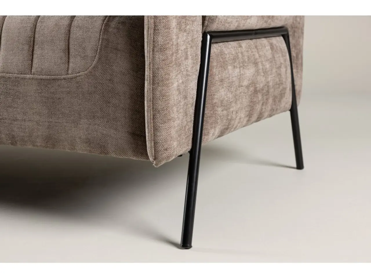 Billede 15 - Indigo 2 personers Sofa  - Beige og Sort