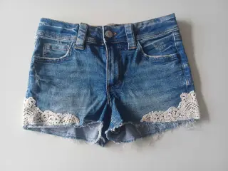Denim shorts størrelse 146