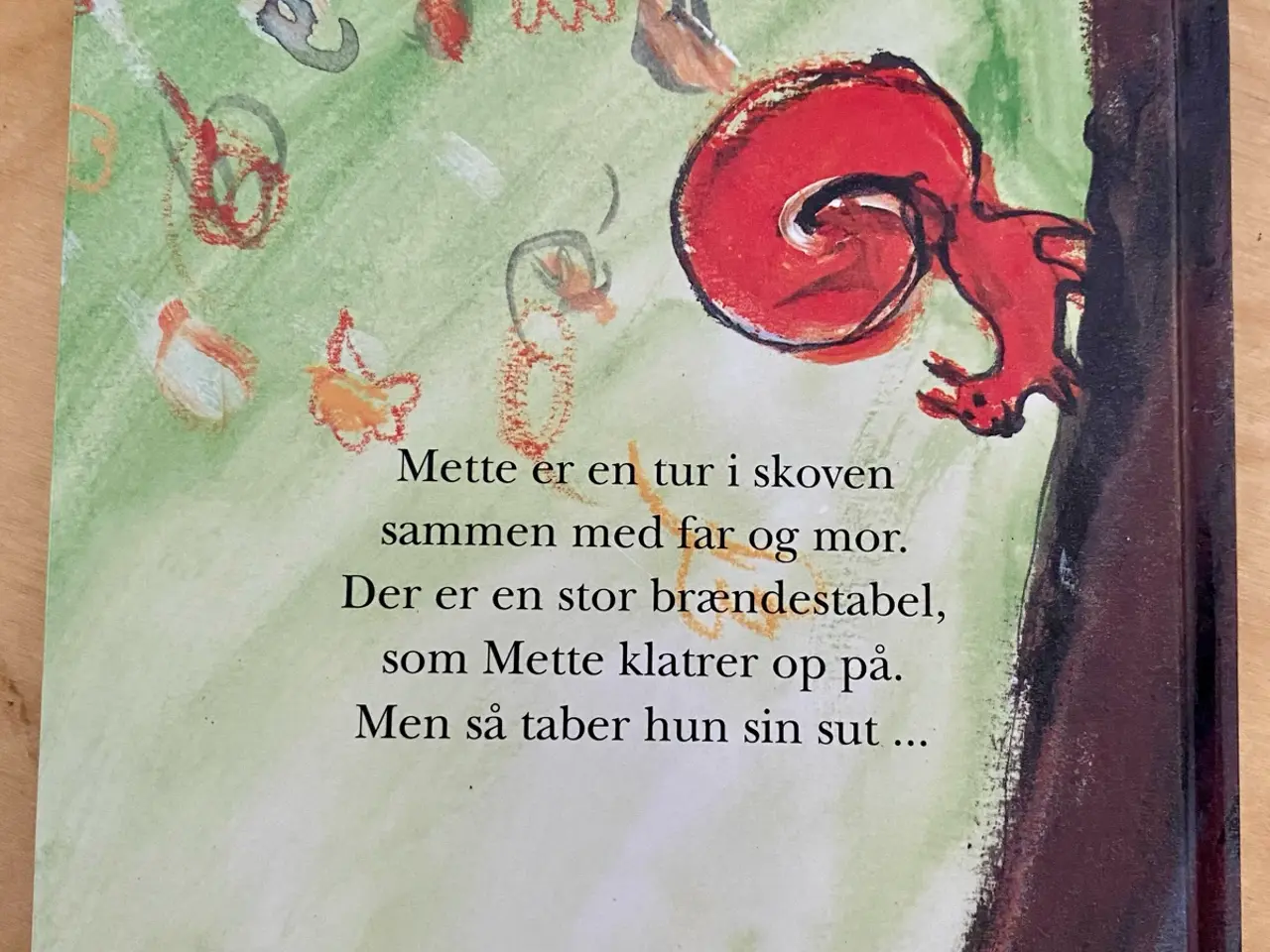 Billede 2 - Mette i skoven - børnebog