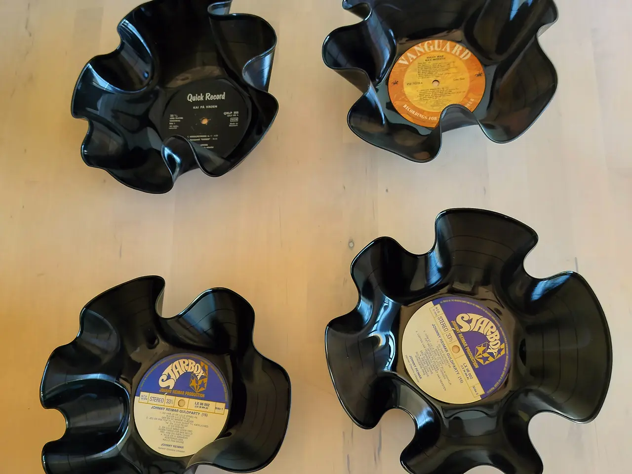 Billede 4 - LP plader skåle