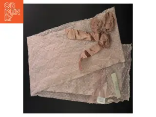 Vintage Romantisk Rosa Tørklæde fra Noa Noa NYT MED PRISMÆRKE (str. 200 x 20 cm)