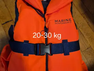 Redningsvest 20 - 30 kg