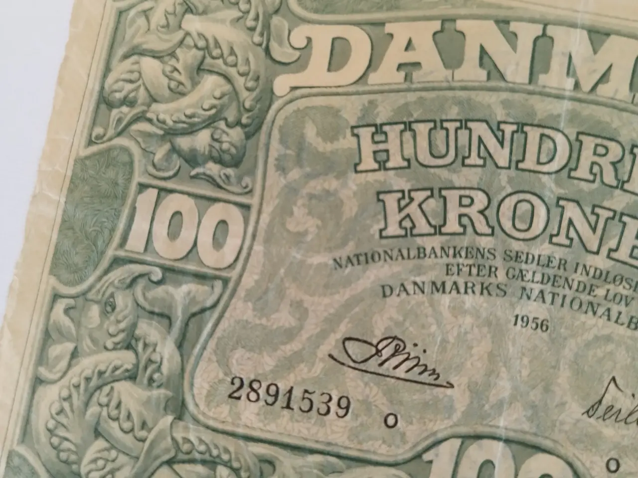 Billede 3 - 💯. 100 kr fra 1956