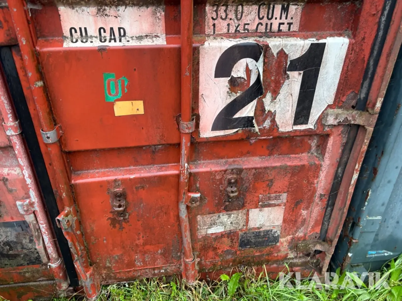 Billede 3 - 20 fods container - med kloak materialer