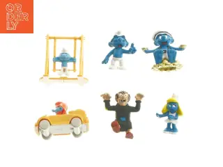 Smølfer hobbi figurer (str. 7 cm)