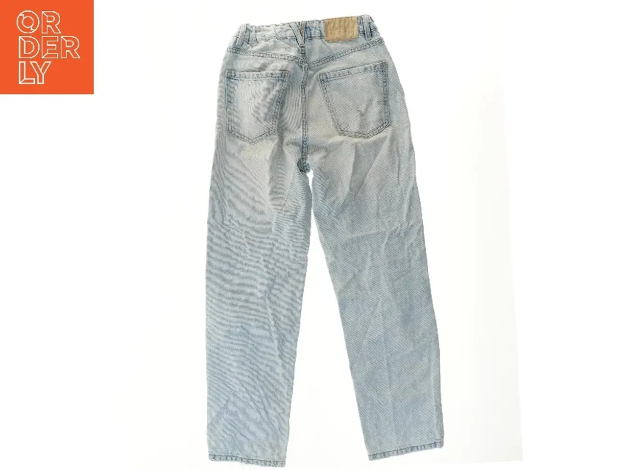 Billede 2 - Lyseblå jeans med elastik i taljen fra Zara (str. 164)