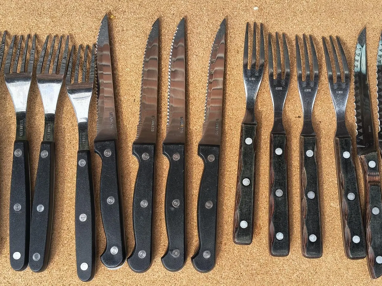 Billede 2 - 14 DELE GRILLBESTIK, RUSTFRIT STÅL, FEJLER INTET