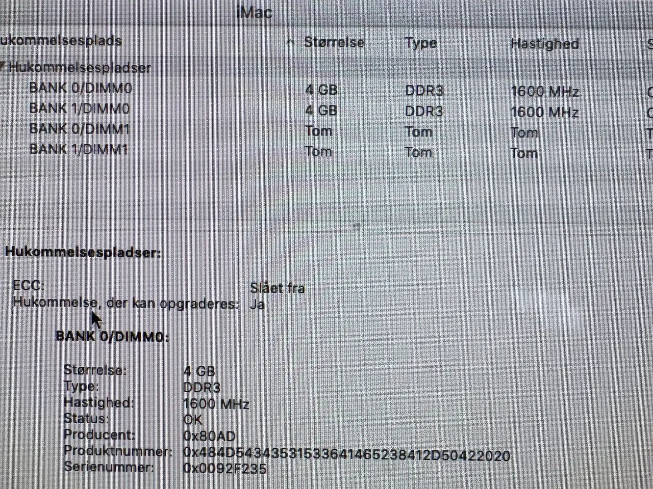 Billede 9 - Apple IMac 27” late 2013