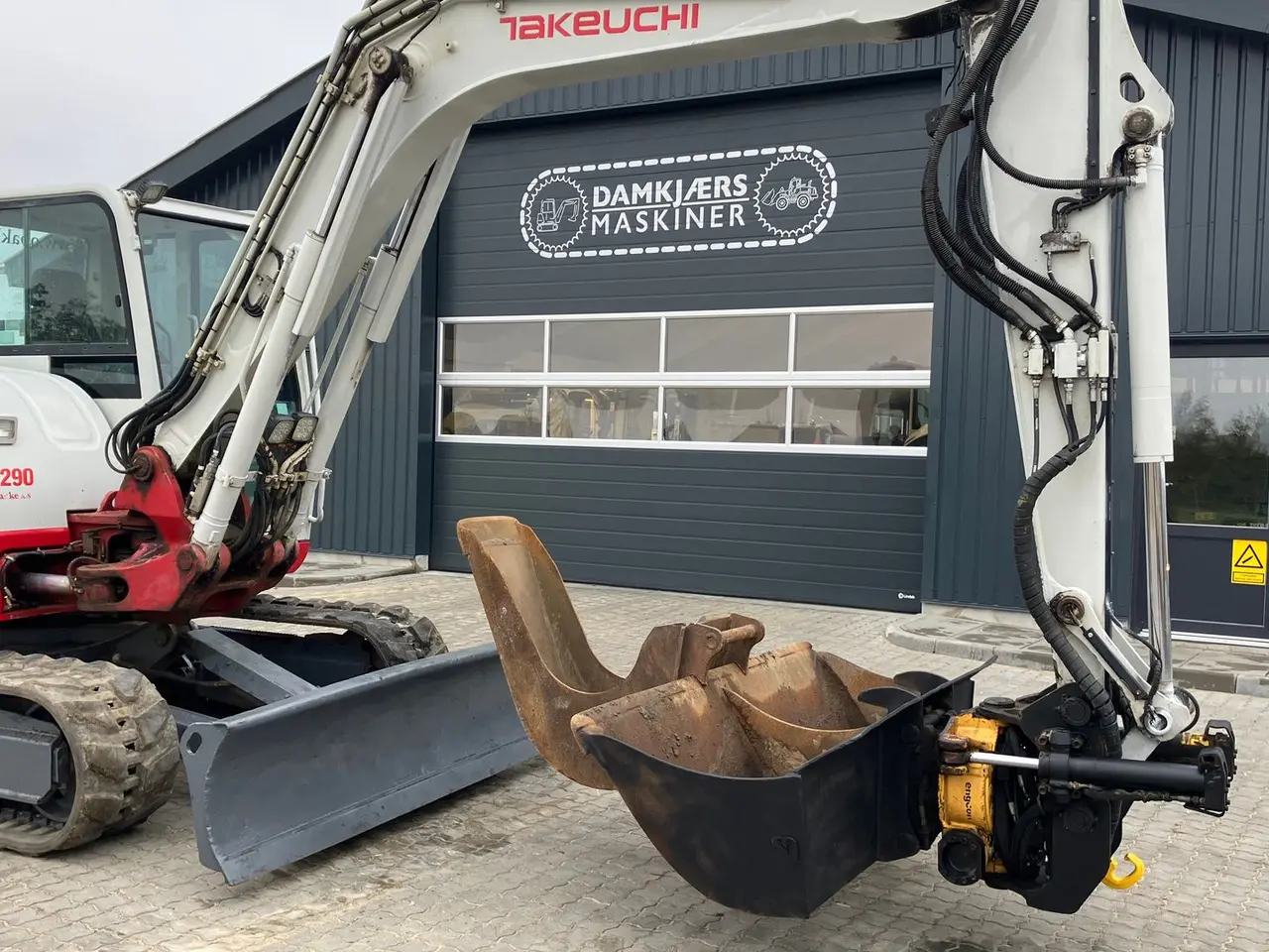 Billede 12 - Takeuchi TB290 Takeuchi TB290 med Encon rotortilt