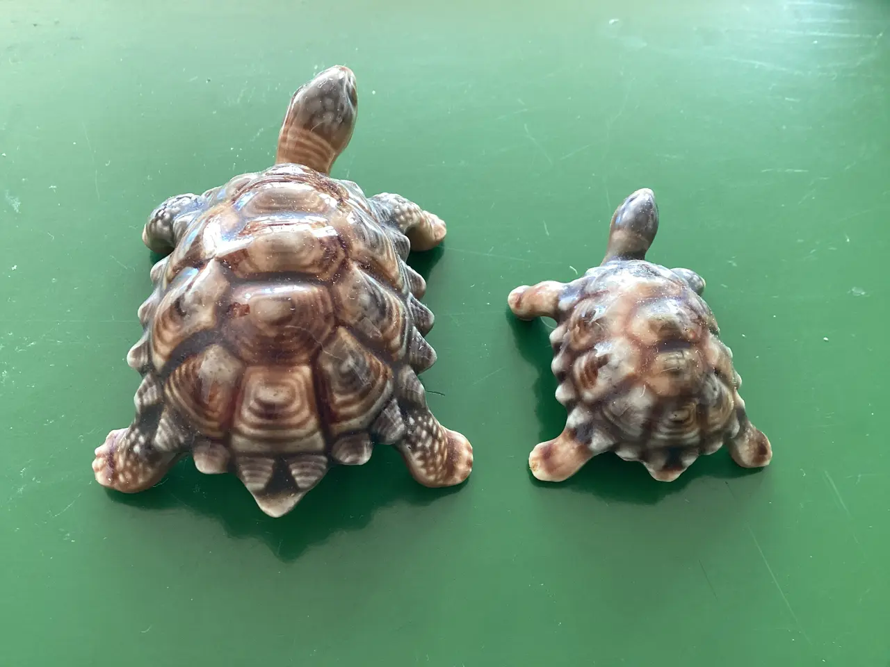 Billede 6 - 2 små Wade porcelæns skildpadder