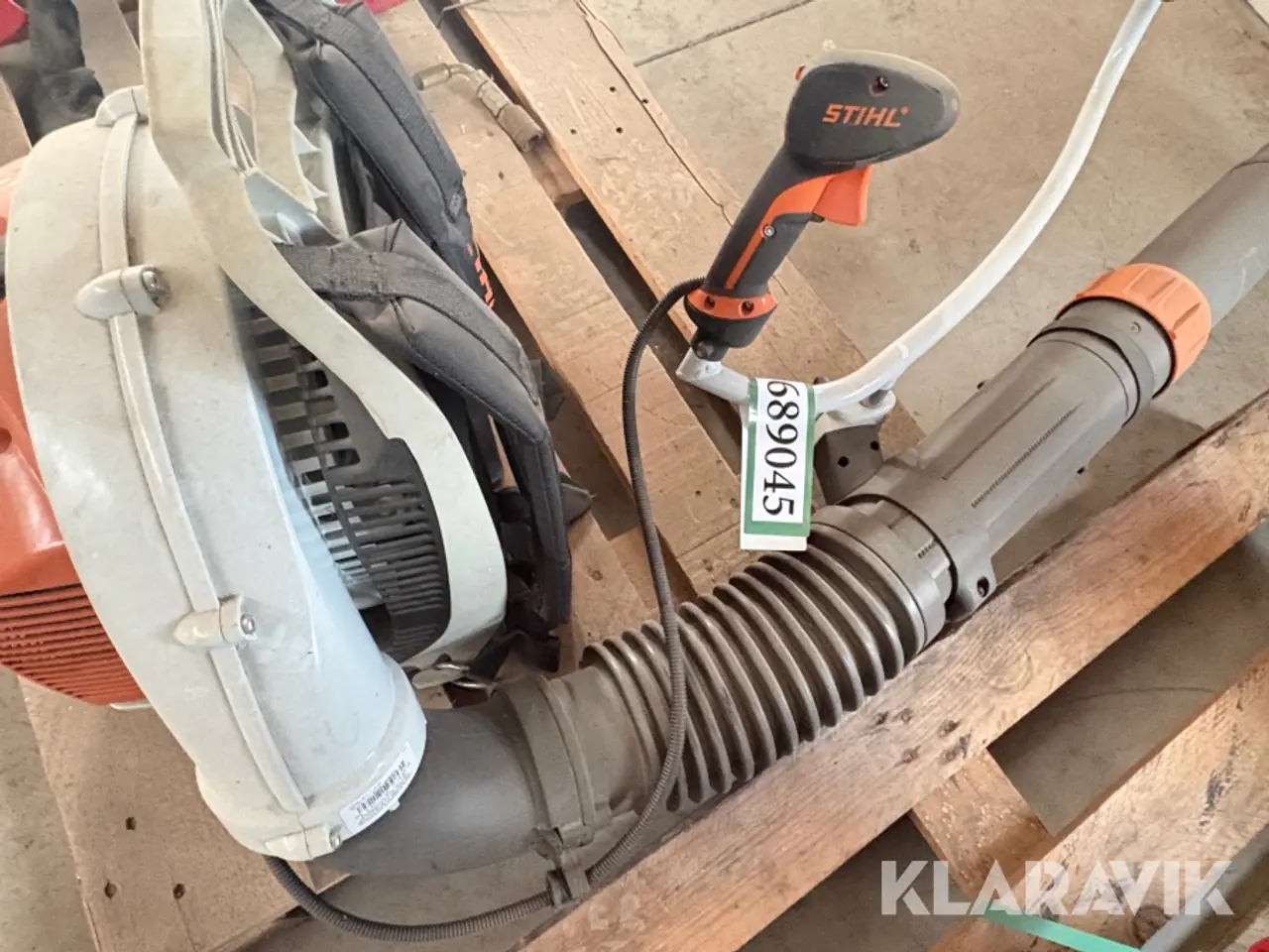Billede 10 - Løvblæser rygbåren Stihl BR450