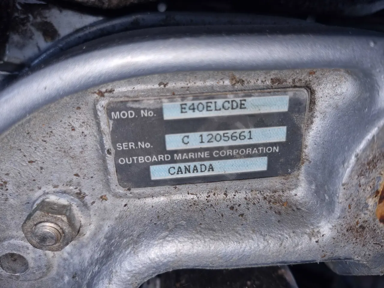 Billede 5 - Evinrude 40 hk