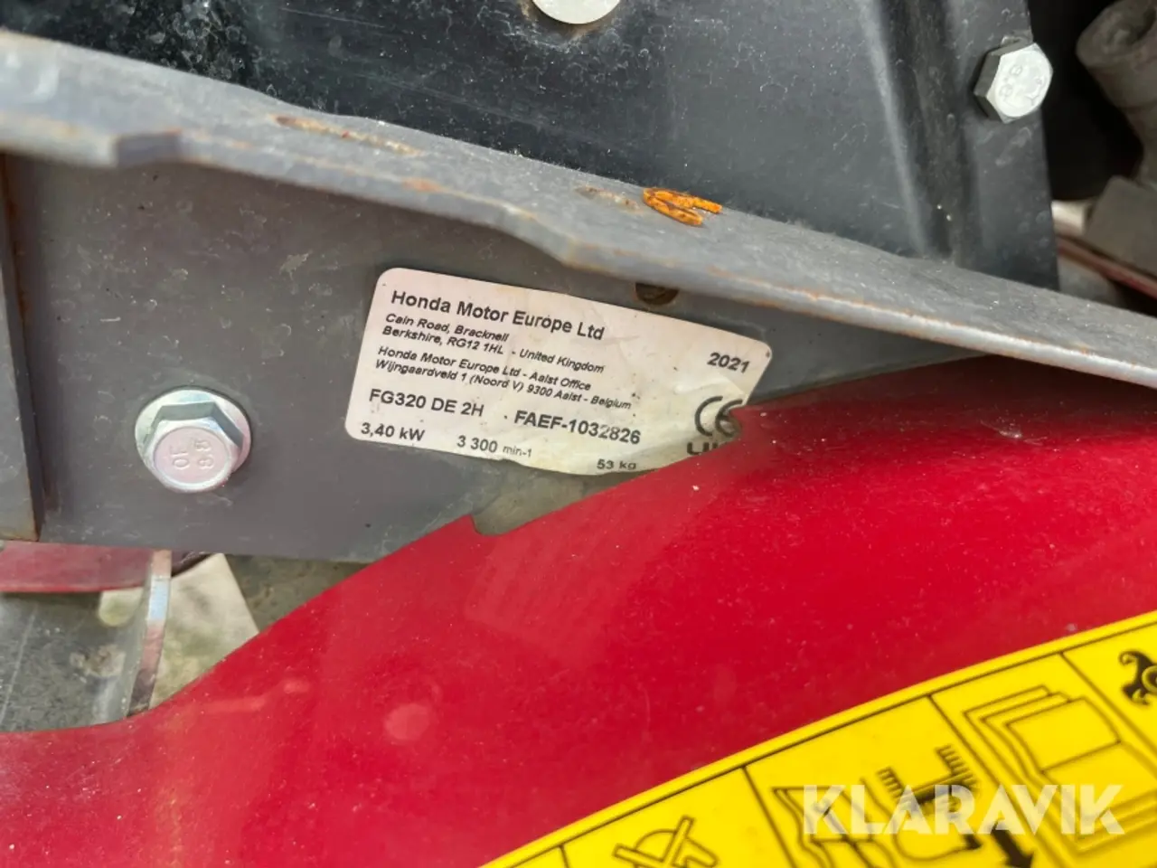 Billede 5 - Fræsere Honda FG320 DE 2H 2 styk
