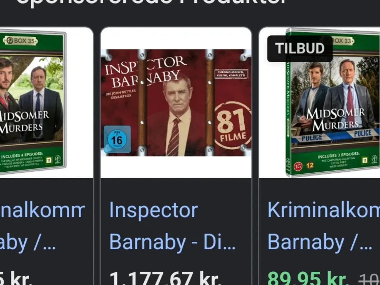 Billede 1 - Alle 81 episoder af Barneby krimistories