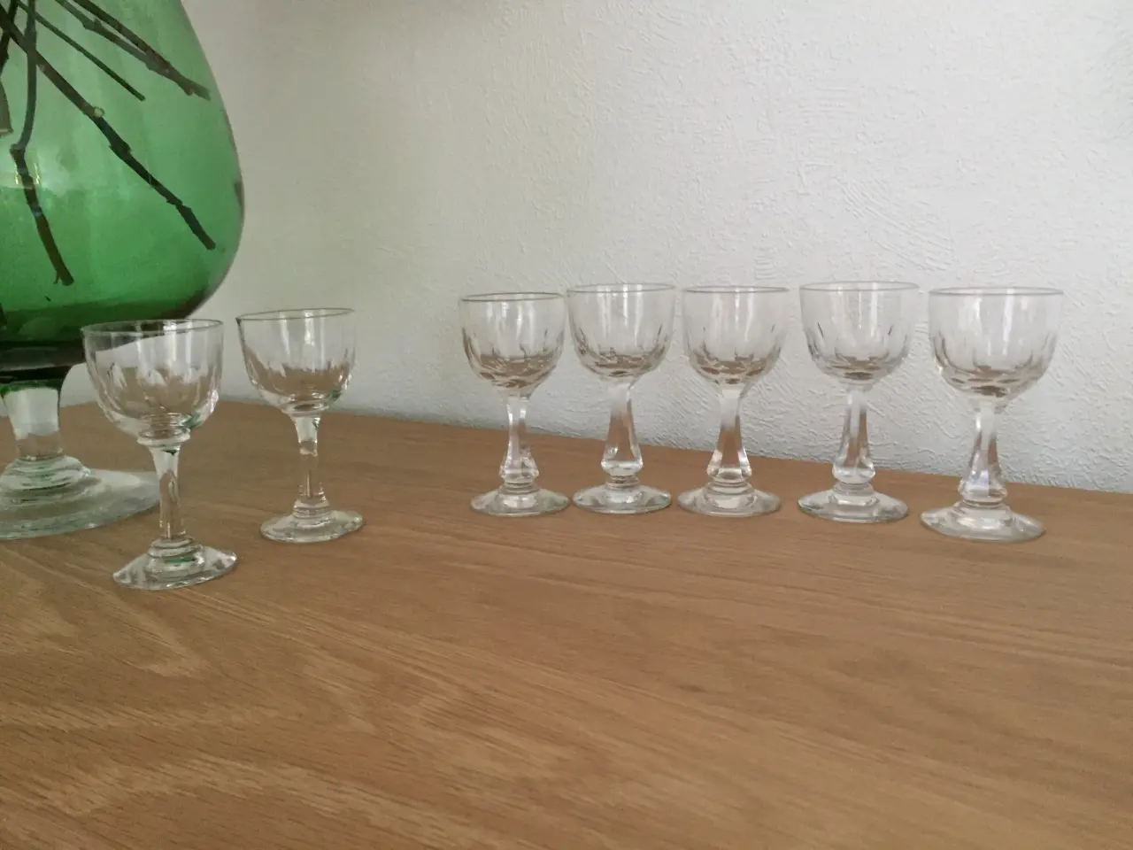 Billede 2 - 5 gl. glas.