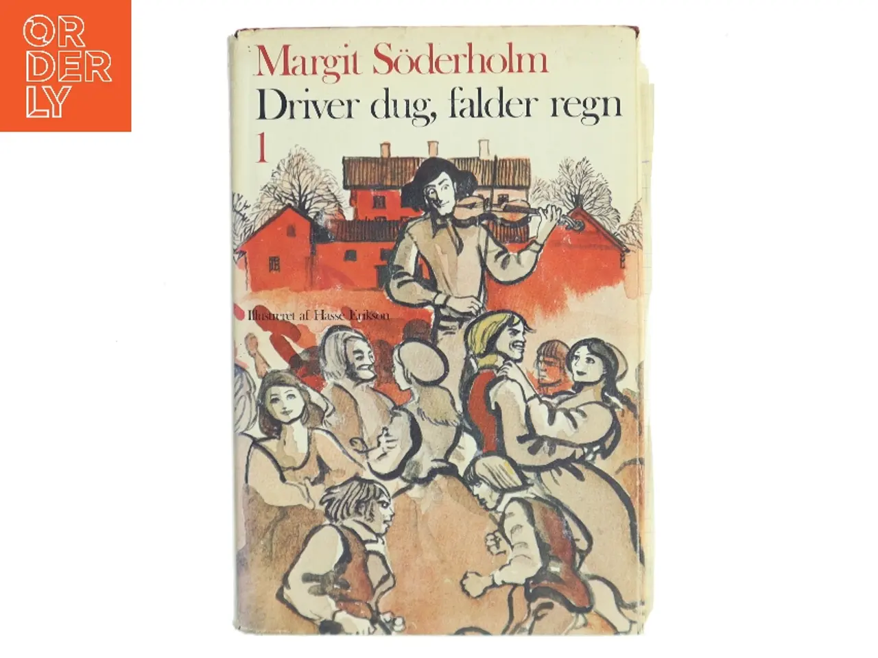 Billede 1 - Driver dug, falder regn 1 af Margit Sderholm (Bog)