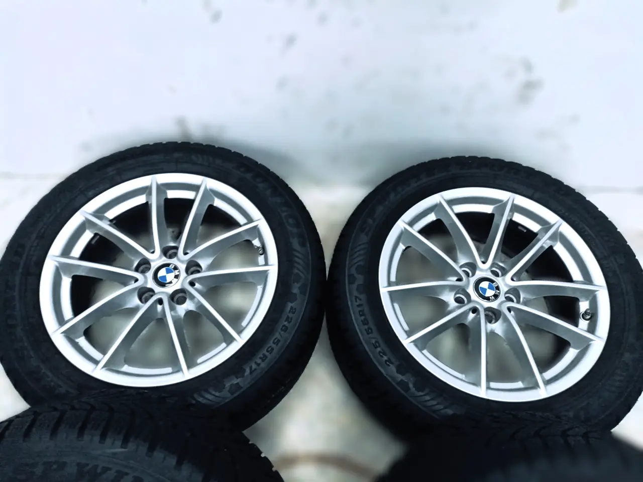 Billede 4 - 5x112 17" ET27 nav 66,6ø BMW vintersæt inkl.TPMS