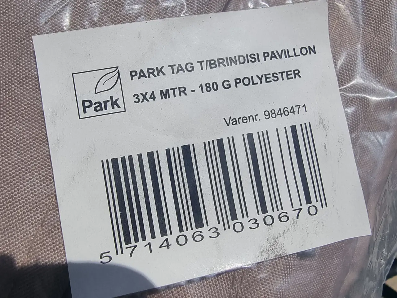 Billede 2 - Nyt tag til pavillon 3x4m