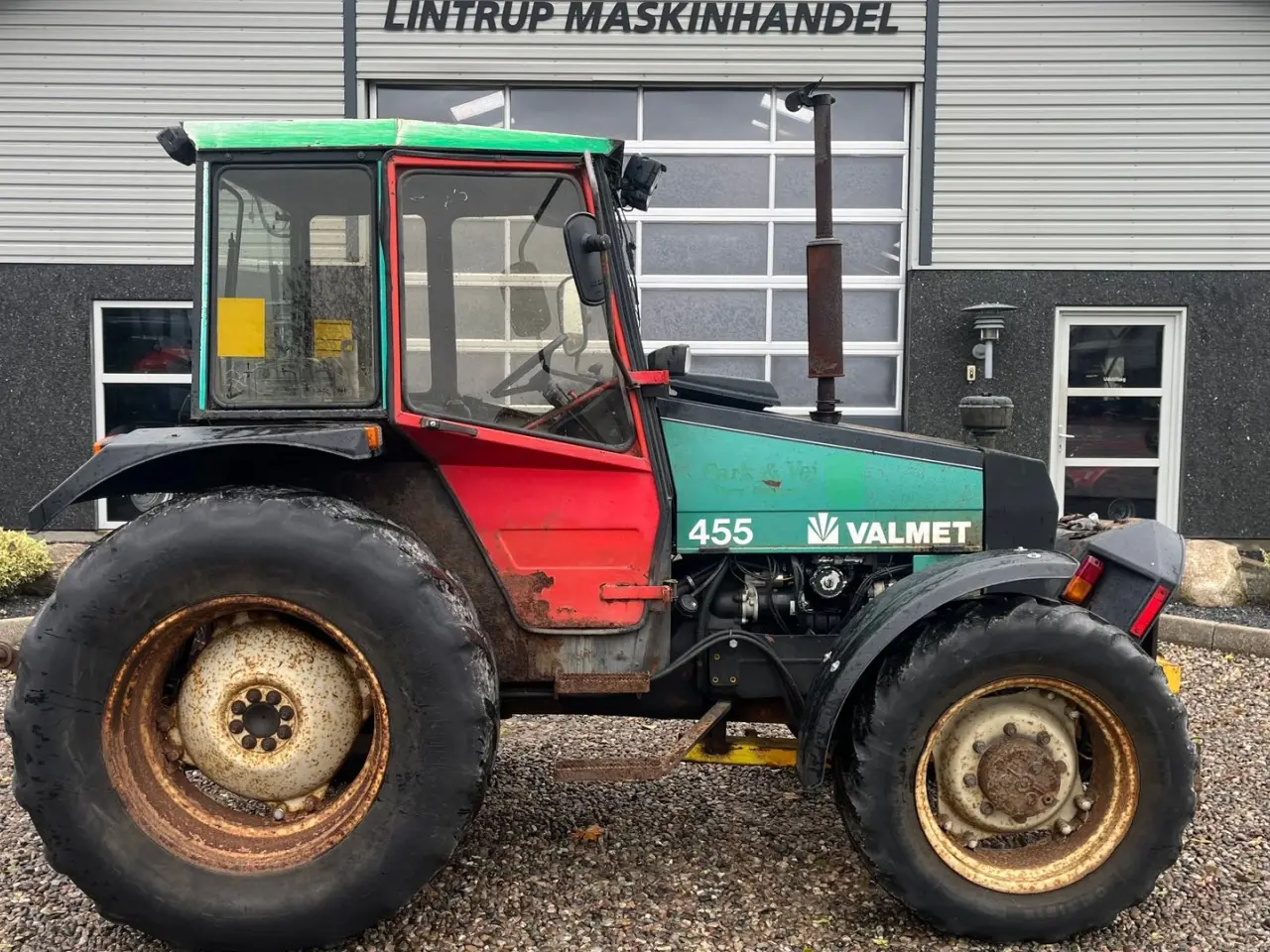 Billede 7 - Valmet 455 Med en slags frontlift