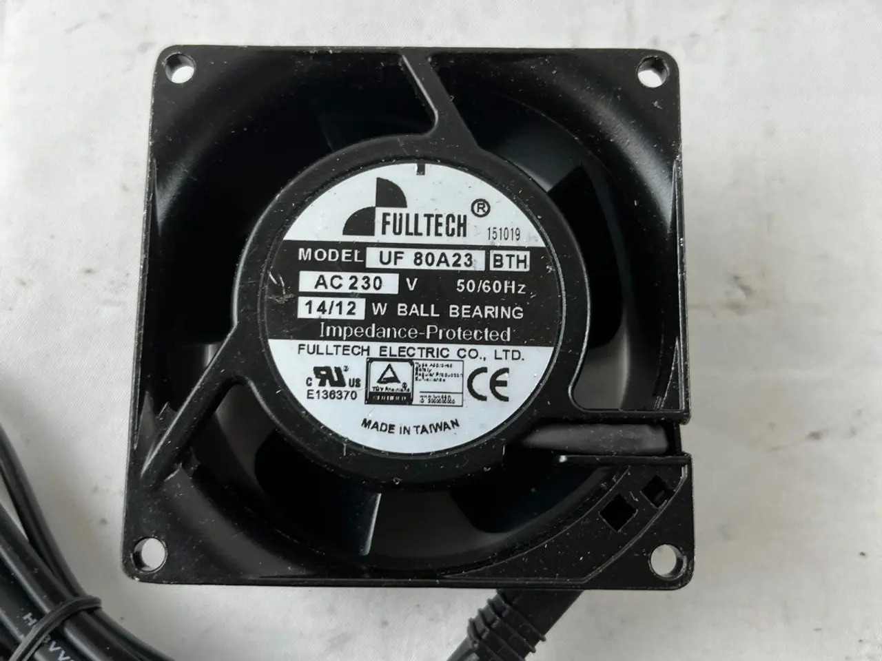 Billede 4 - Fulltech UF 80A23 BTH 230VAC Axial Cooling 80mm