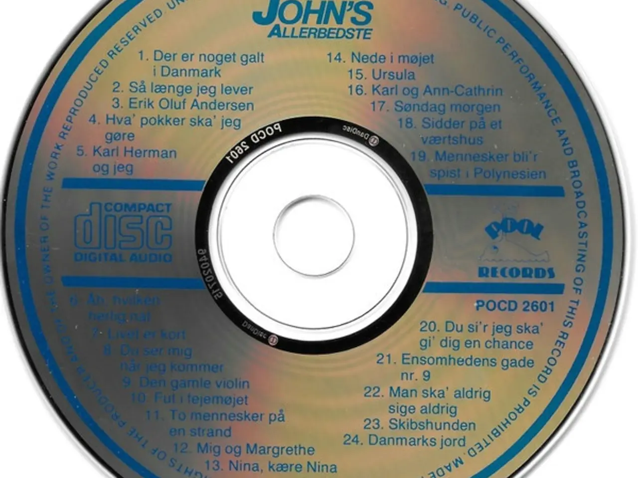 Billede 3 - John Mogensen – John's Allerbedste – CD