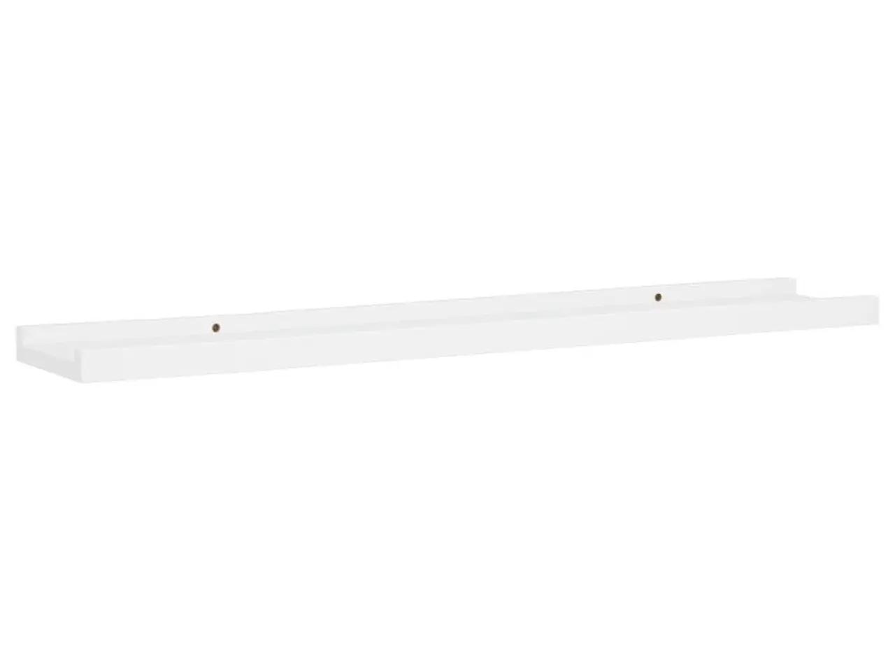 Billede 3 - Gallerihylder 2 stk. 80×9×3 cm - MDF, hvid