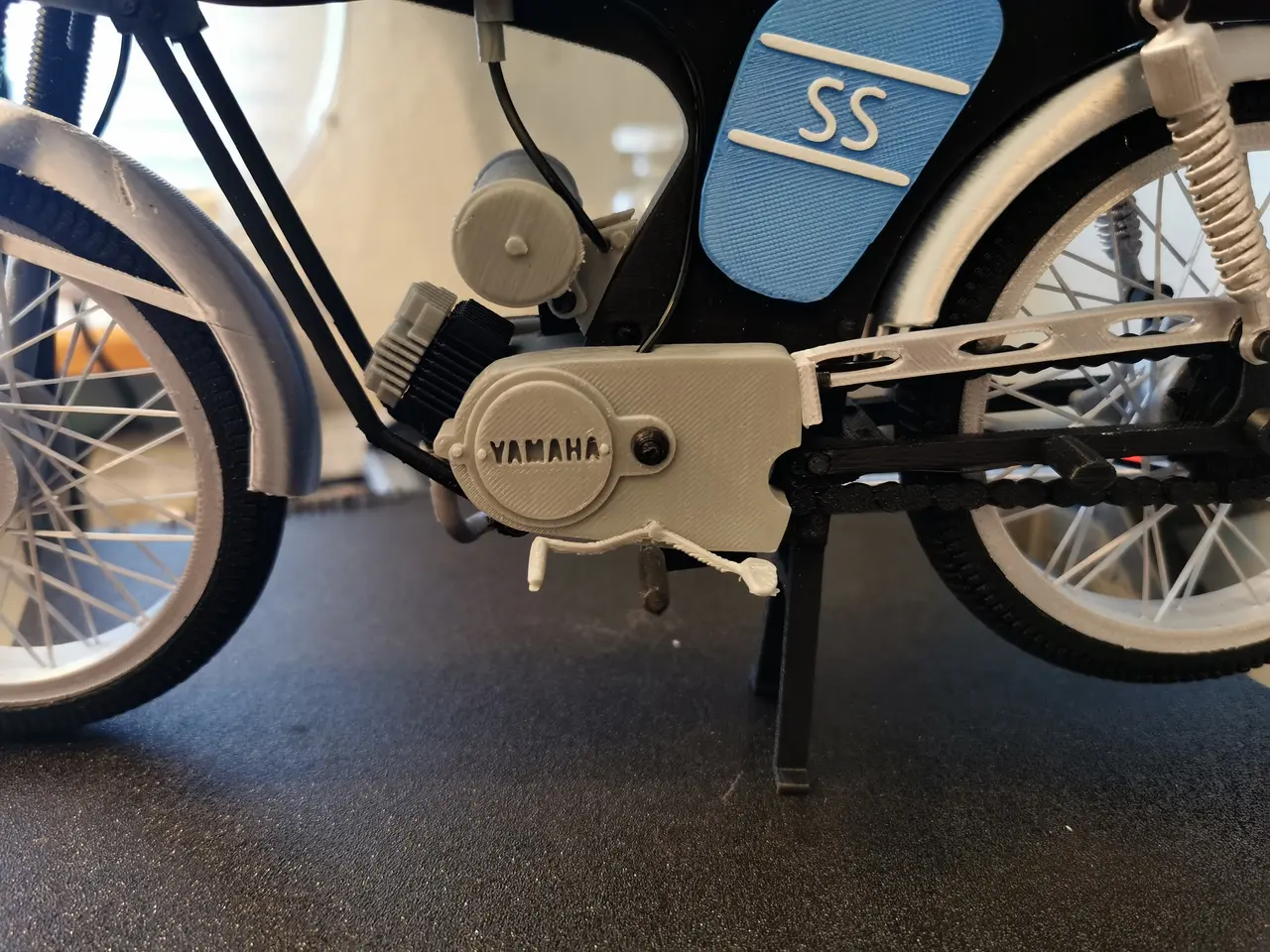 Billede 3 - 3d printet yamaha fs1 