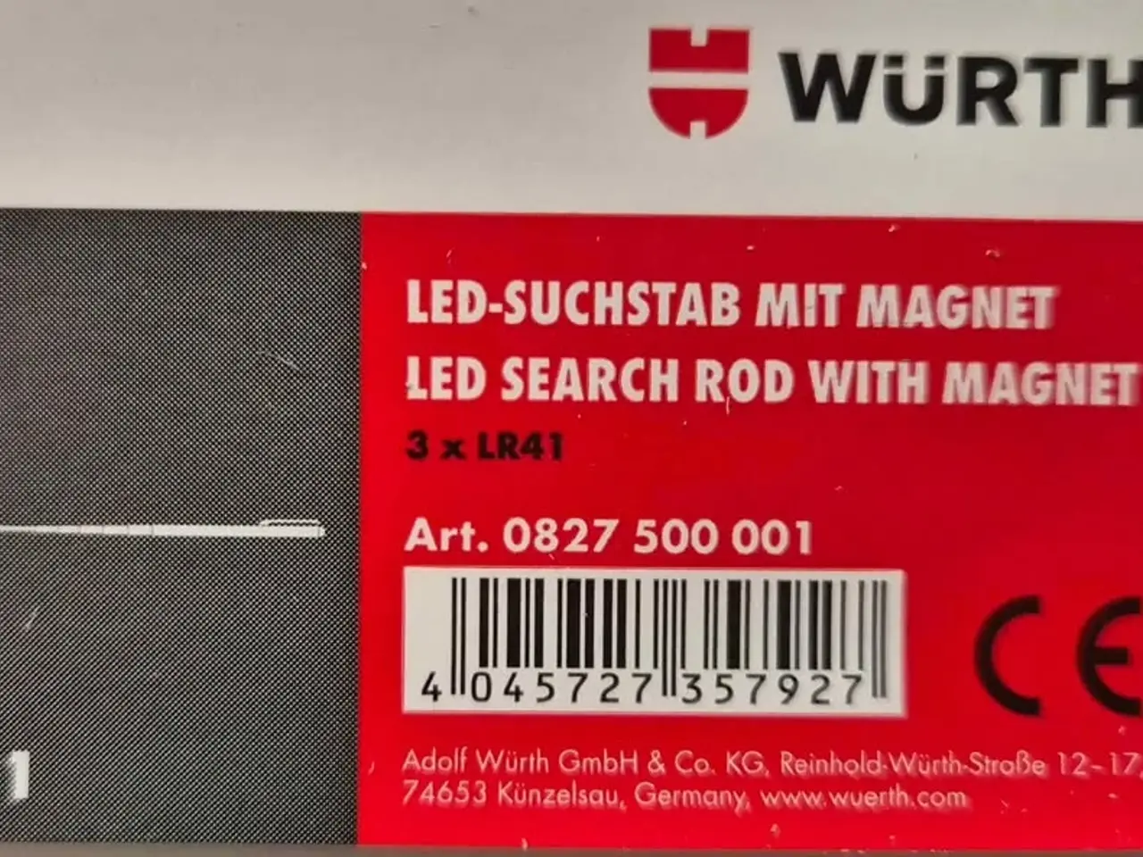 Billede 3 - Wurth teleskop led magnet lampe