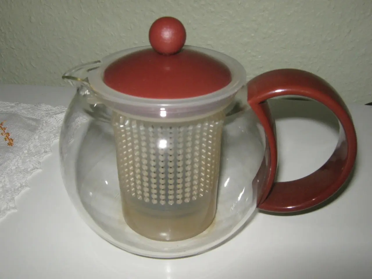 Billede 1 - Testempelkande Bodum i glas