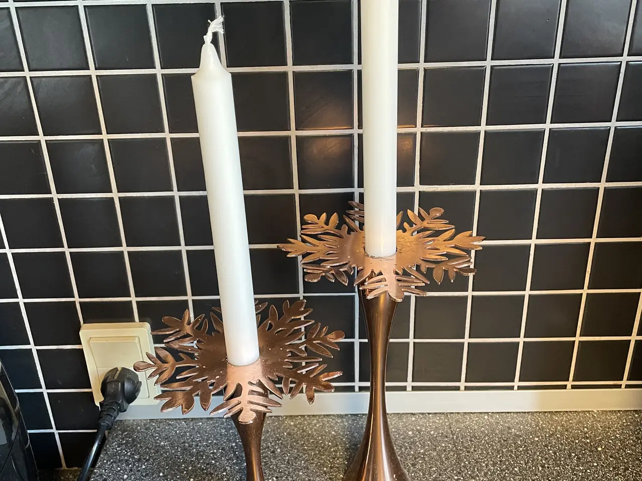 Billede 3 - Kobber lampe sæt