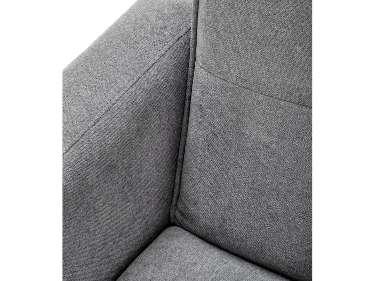 Billede 15 - CORNELIUS sammenklappelig sofa med ottoman, - Grå
